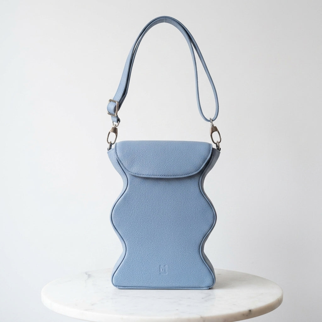 Bolso Box Ondas – Celeste