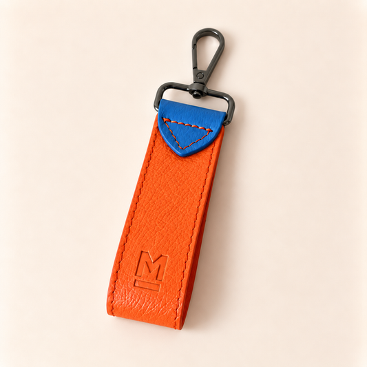 Llavero Chunky – Naranja / Azul