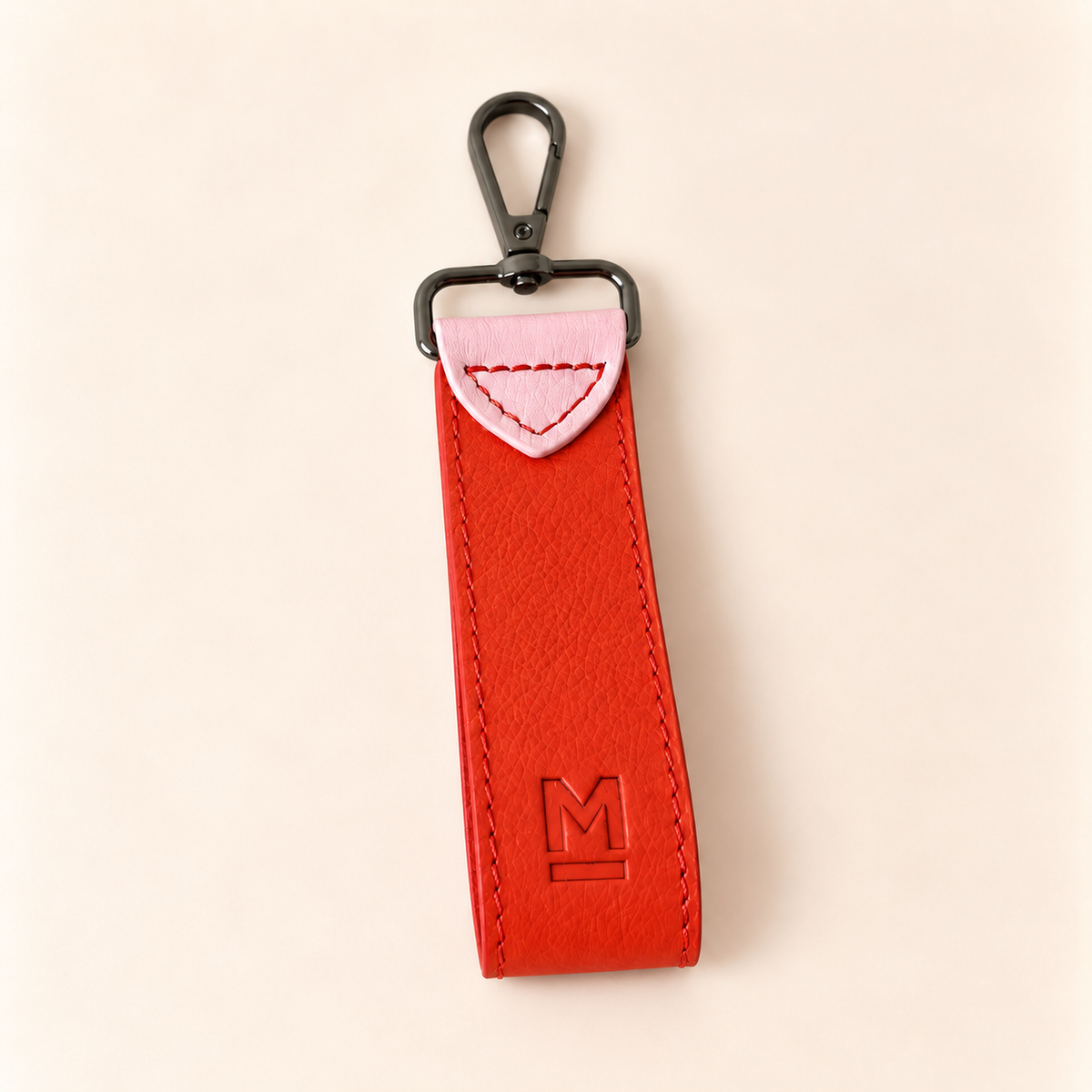 Llavero Chunky – Rojo / Rosa