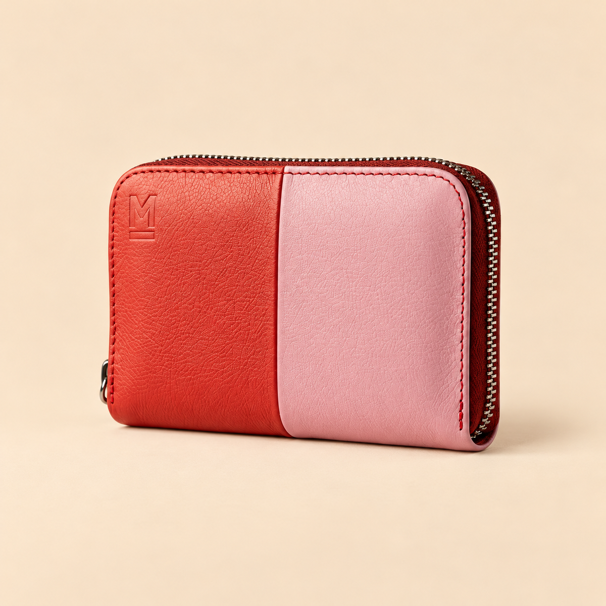 Cartera Dúo – Rojo / Rosa