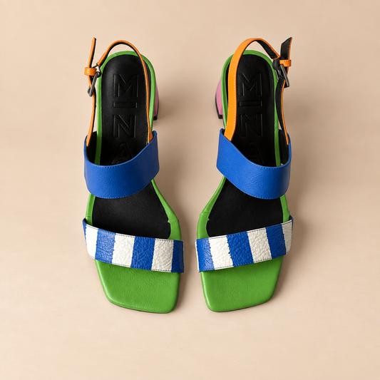 Sandalia Multiverso – Multi Rayas
