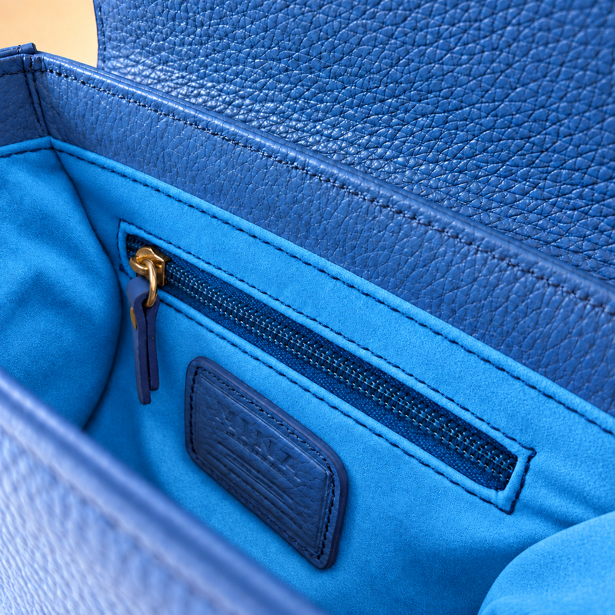 Bolso Box Ondas – Azul Mediterráneo