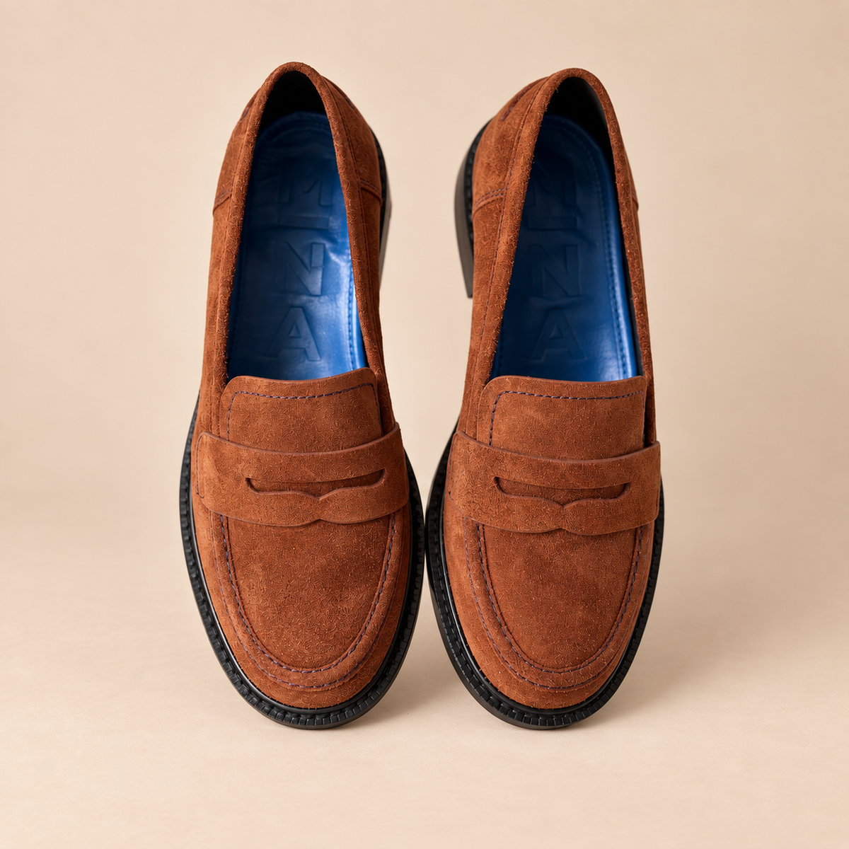 Mocasines – Gamuza Café