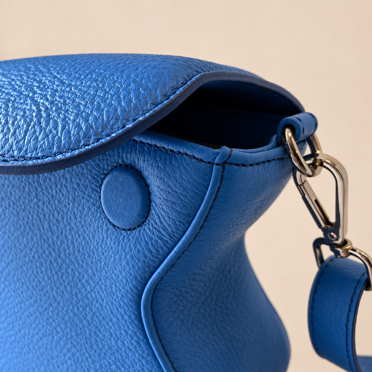 Bolso Box Ondas – Azul Mediterráneo
