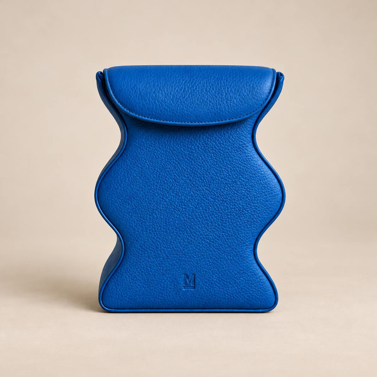 Bolso Box Ondas – Azul Mediterráneo