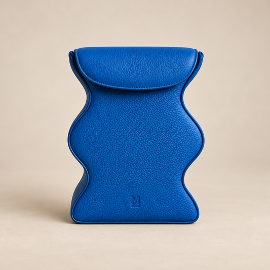 Bolso Box Ondas – Azul Mediterráneo