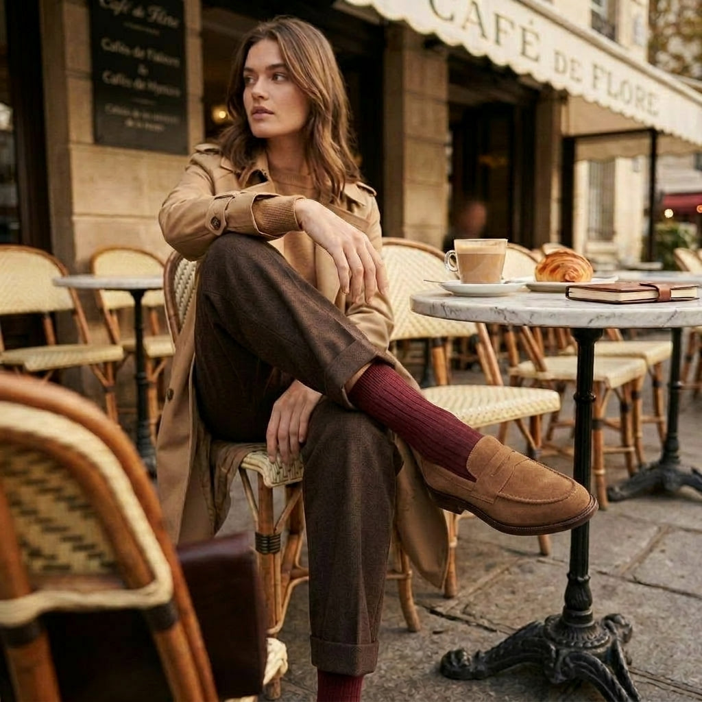 Mocasines – Gamuza Café
