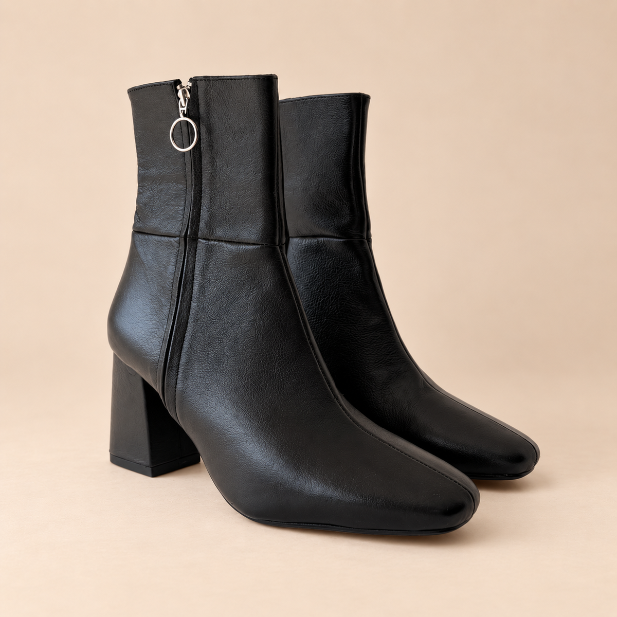 Botas Piel – Negro